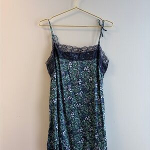 Floral Lace Trim Sleepwear